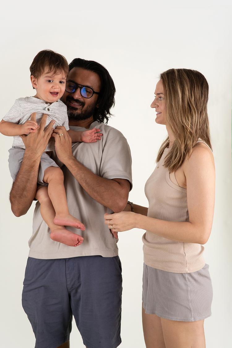 Ira & Hilary & Vinay's portrait